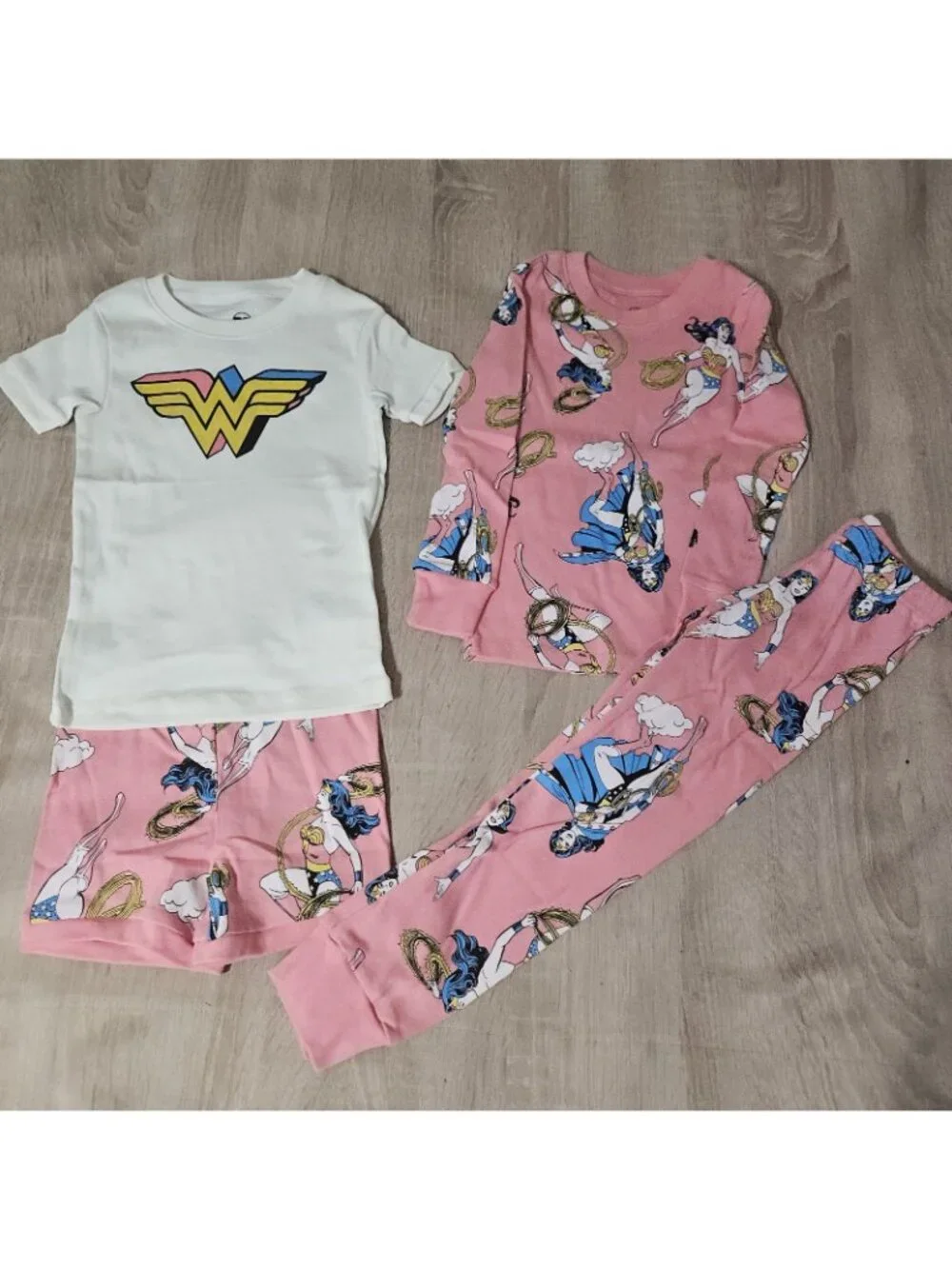 Lot Of Girls Size 4 / 5 Clothes & Pjs School Nwot Disney Marvel Leggings Tshirts